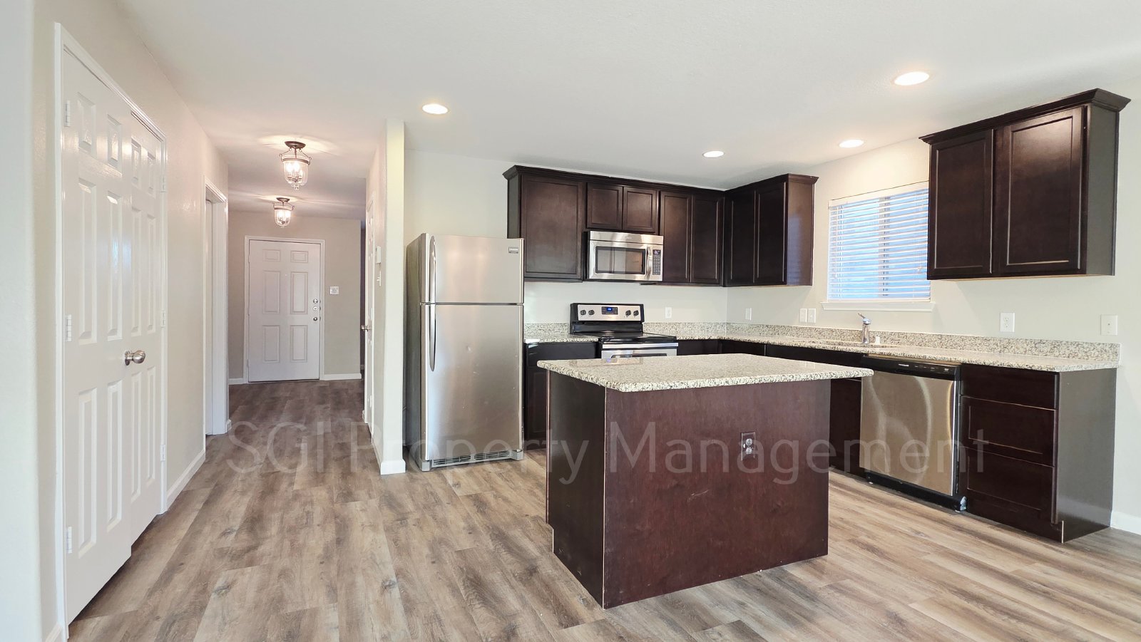 Beautiful one-story home with open concept property image